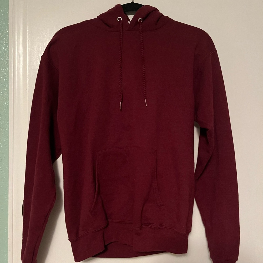 Men's Burgundy Hoodie